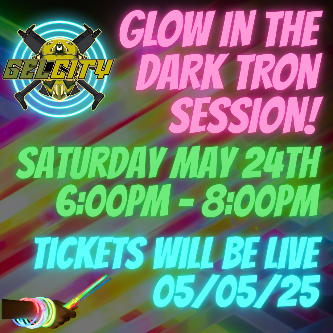 ☆ GLOW IN THE DARK // TRON THEMED SESSION!