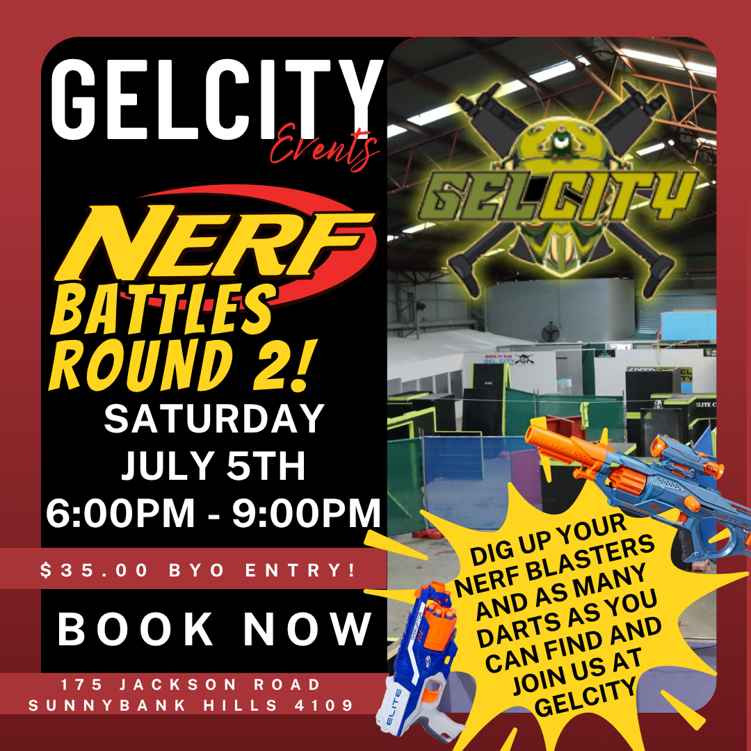 NERF BLASTER SESSION // ROUND 2 - Hosted by B.A.N.G